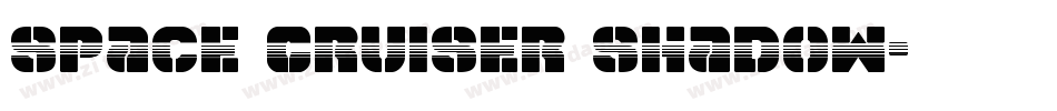 Space Cruiser Shadow字体转换